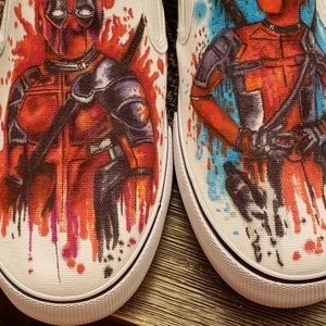 Hand made canvas shoes